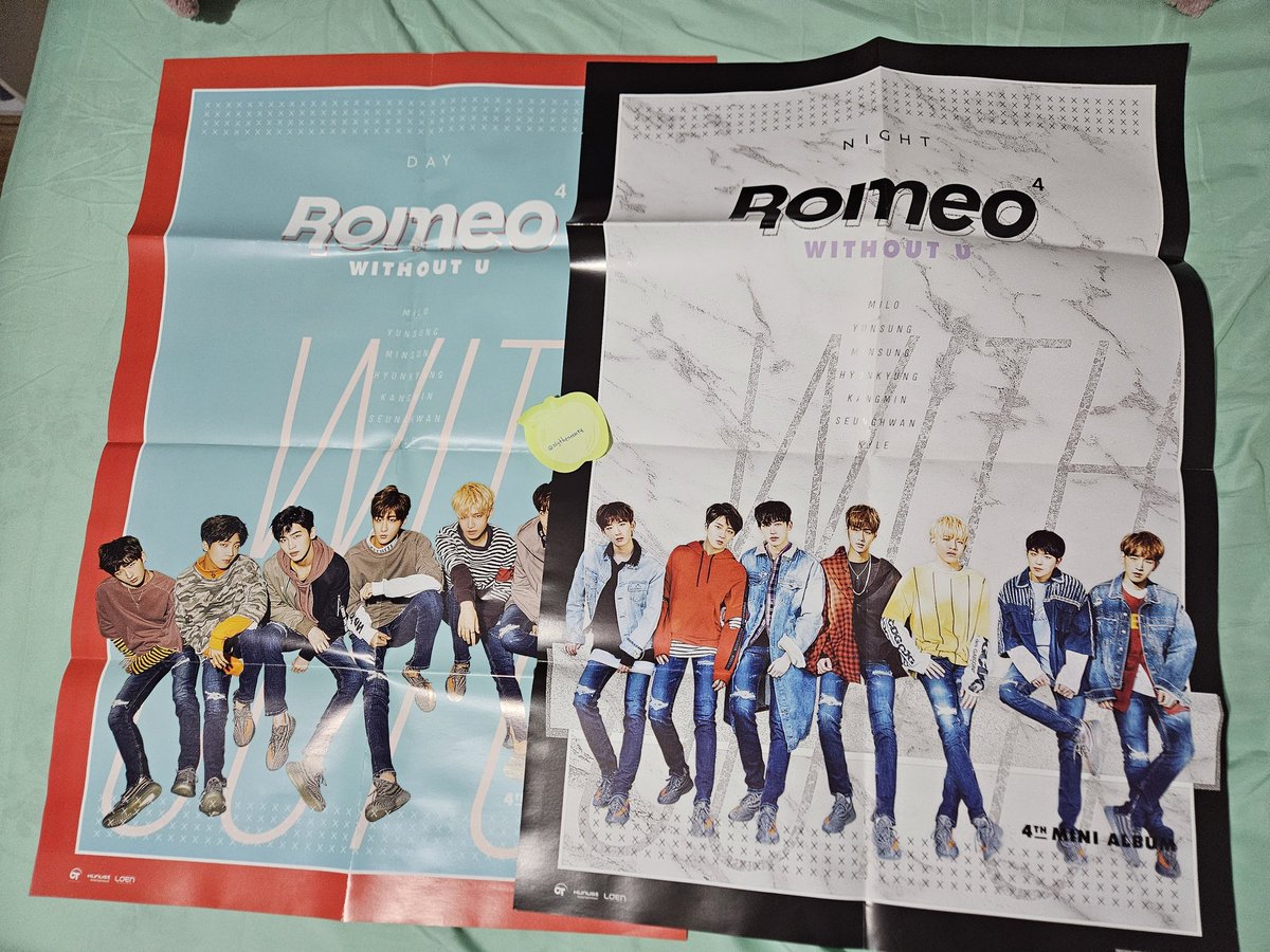 🚨VENDO/VENDA POSTER DOBRADO🚨

R$05,00 + frete (superfrete)

• sem avarias
• mando foto/vídeo na DM 
• Feedbacks no fixado 

🏷 romeo kpop poster