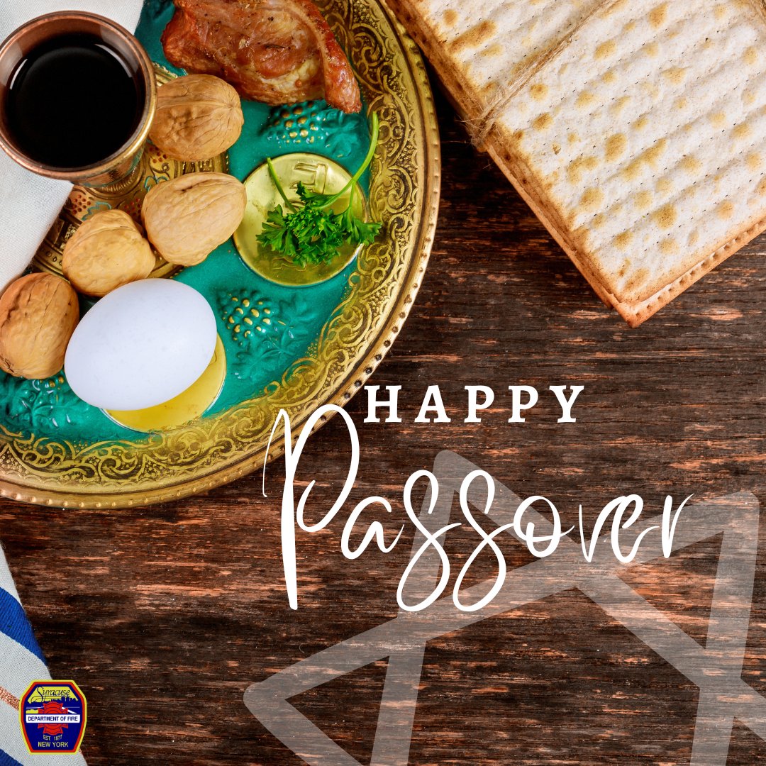 Wishing all who celebrate a joyous and meaningful Passover! May this season bring you peace, renewal, and a time to reflect with family and friends. Chag Pesach Sameach!
#syracusefire