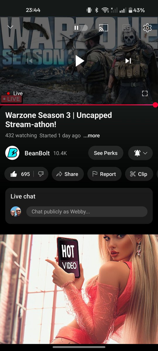 For some reason I can't get into chat and keep going to hot videos for some reason 🤷🏼‍♂️🤷🏼‍♂️🤷🏼‍♂️🤷🏼‍♂️