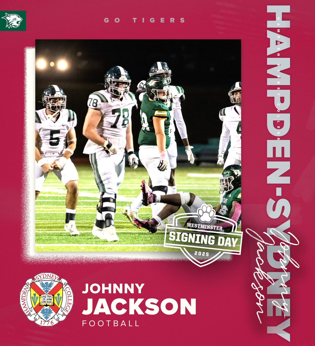 Westminster Football (@wildcatfbatl) on Twitter photo Congratulations to <a href="/MichaelBuhay3/">Michael Buhay</a> and <a href="/_johnnyjackson_/">Johnny Jackson</a> for committing to play football in college during signing day this week! Congratulations to <a href="/MichaelBuhay3/">Michael Buhay</a> and <a href="/_johnnyjackson_/">Johnny Jackson</a> for committing to play football in college during signing day this week!