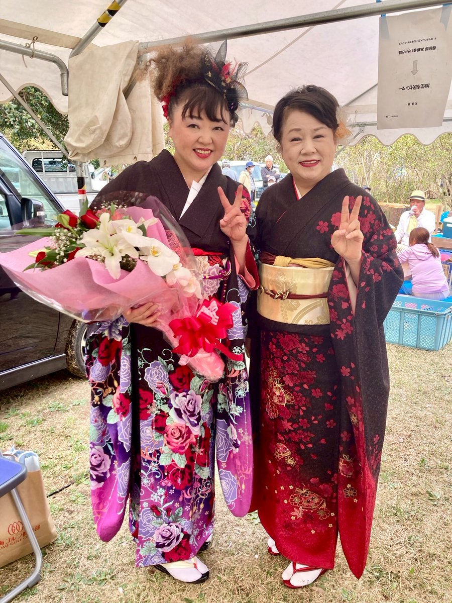 datemeguminmin's tweet photo. 先日の第60回滝山城跡桜まつり、ありがとうございました！藤代舞さんと♪ https://t.co/FRibO3C68z