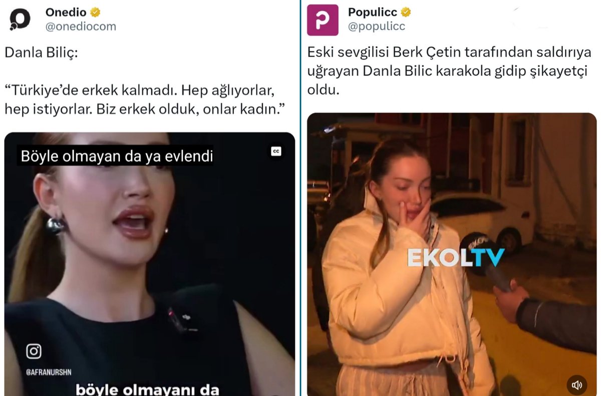 Sizin erkeklik kalıplarınıza uymak zorunda değiliz. Şiddet faili olmayacağız.

Al sana ERKEK.