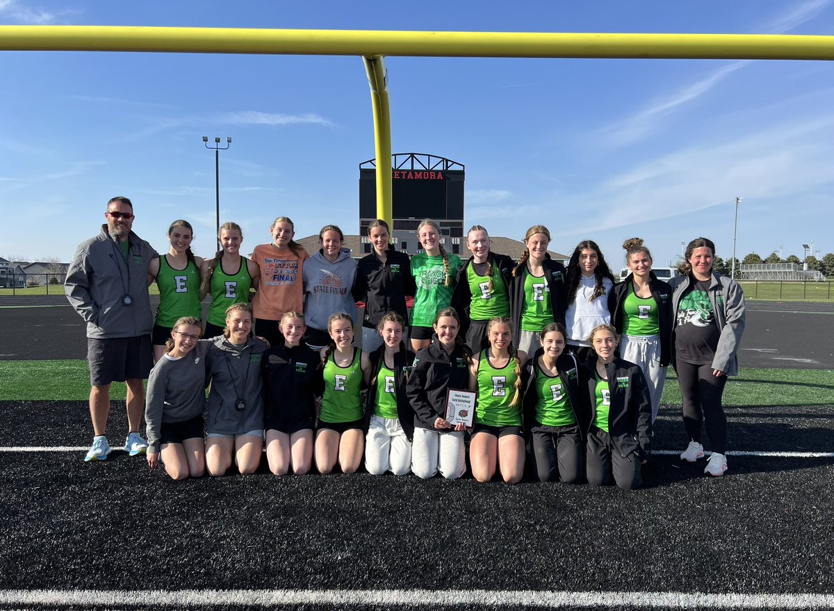 Eureka Hornets Girls Track & Field (@coachheider) on Twitter photo Great Day at the Metamora Invite!  1st Place!  And so many great performances!  So proud of these young ladies! Great Day at the Metamora Invite!  1st Place!  And so many great performances!  So proud of these young ladies!