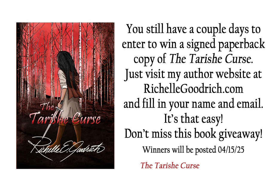 REGoodrich's tweet photo. Book Giveaway!
#richellegoodrichdotcom #RichelleGoodrich #bookgiveaway #entertowin #BookLovers #bookworms #readingcommunity #readers #booktwt #giveaway #readingworld #TheTarisheCurse #onAmazon #books #BookRecommendations #BookReadingTime https://t.co/uY1Nk9VDC6