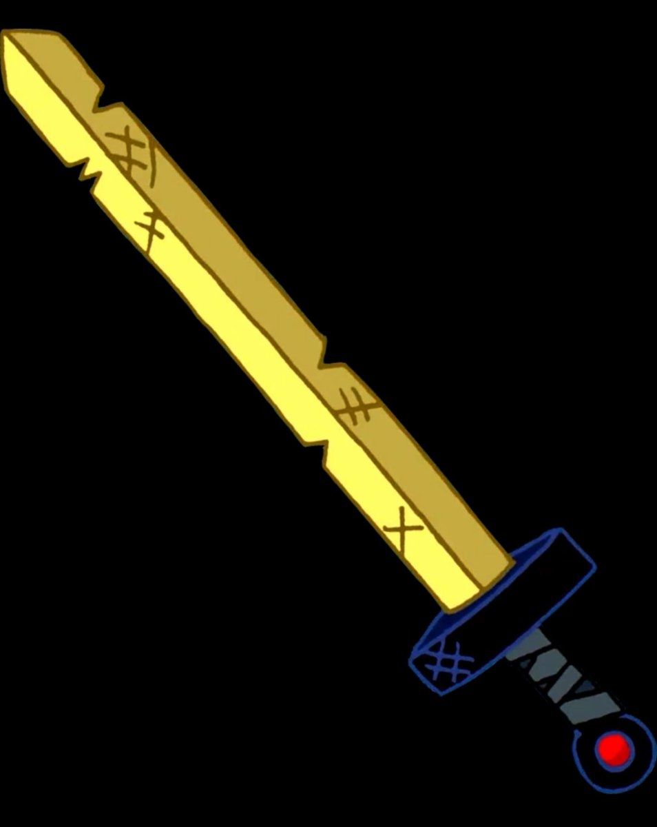 FinnMer12099379's tweet photo. The reason why I love Scarlet so much is because of how much story it holds

It isn't just the most iconic sword but a sword that represents early season Finn and how reckless he was. The scratches and weathering on the blade are the result of that but it still saved hundreds 1/2 https://t.co/lTn49ZPFNx