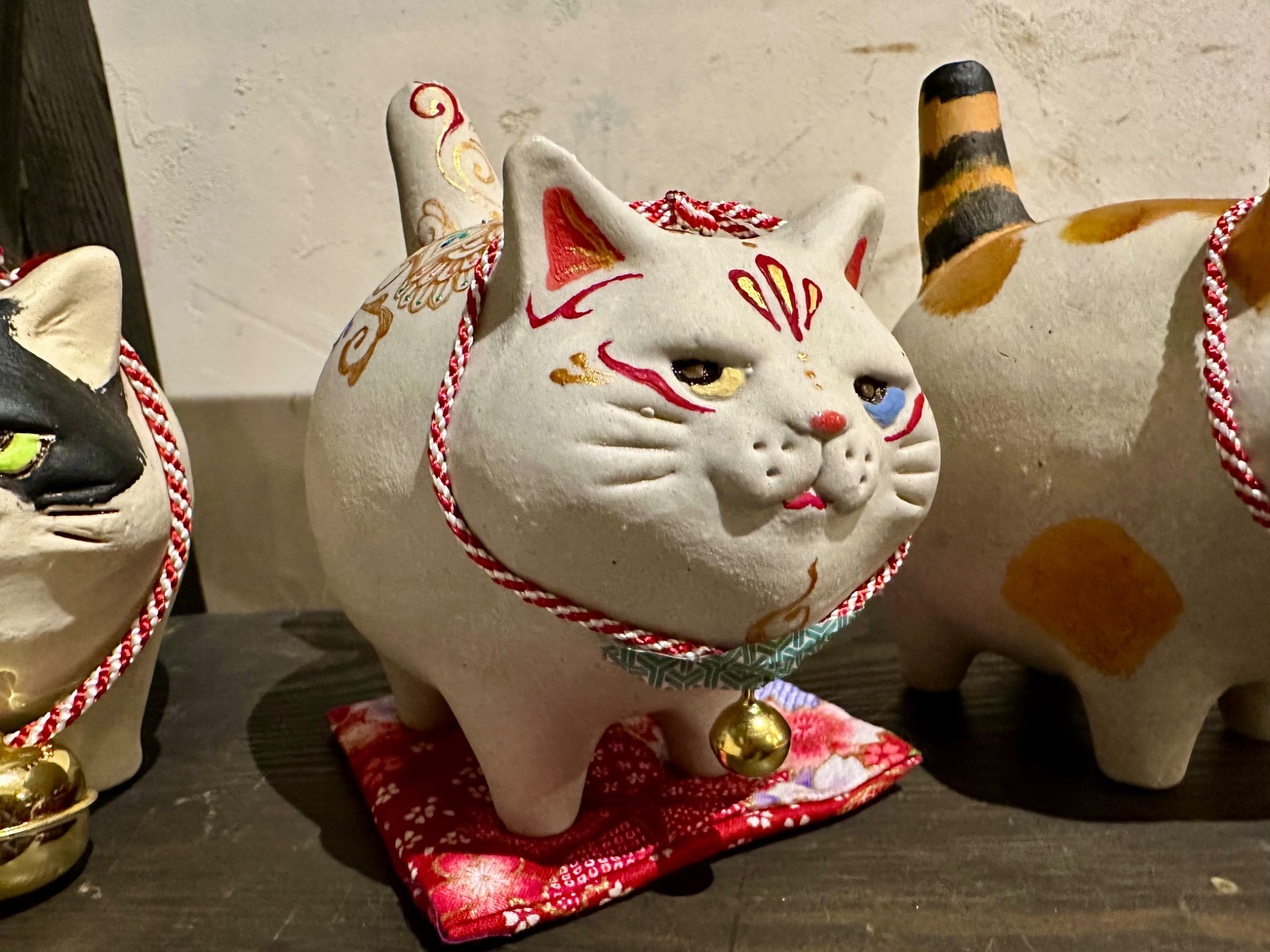 布施猫笑店／リーゼント頭のワイルド猫さん - メルカリ - 置物