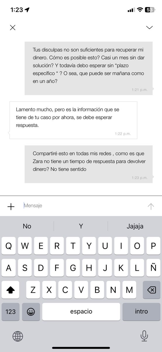 Nath_Garcii's tweet photo. @ZARA  @ZARA_Care  @Profeco @CondusefMX @soynumx  pague con mi tarjeta de débito. Y jamás recibí ni mi pedido , ni mi ropa. Solicito de su apoyo ya que tampoco recibí respuesta de apoyo por parte de Nu. (El pedido lo hice en febrero) https://t.co/jRhCgb2WoL