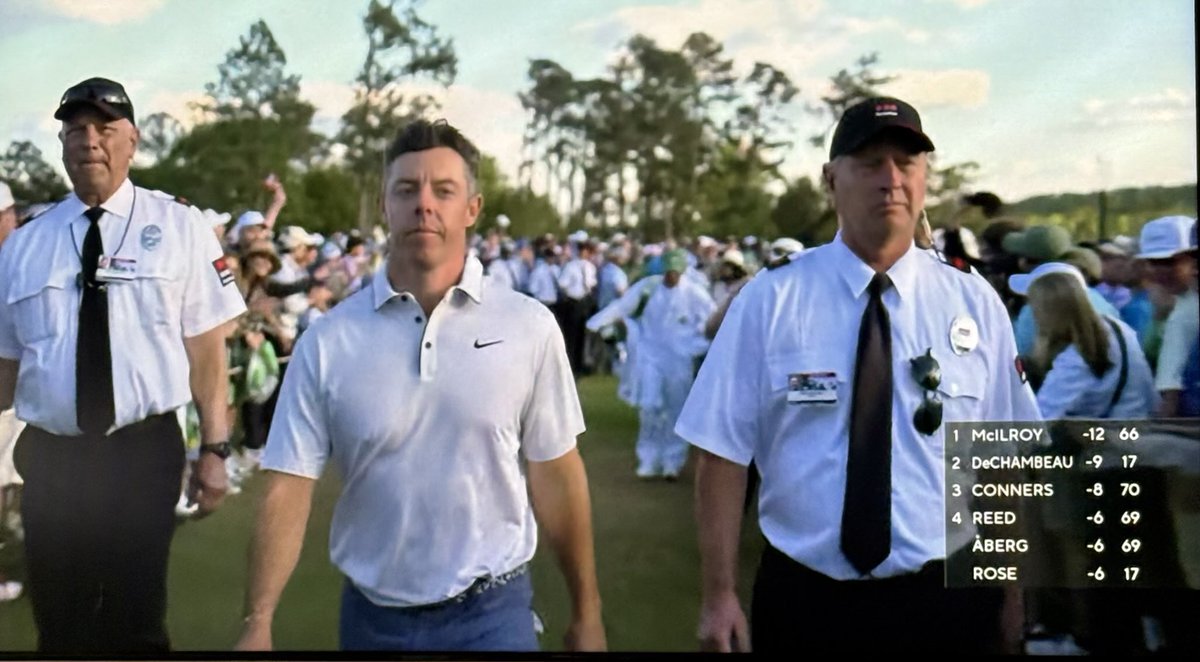 What a brilliant round… and look how dialled-in ⁦<a href="/McIlroyRory/">Rory McIlroy</a>⁩ looks as he walks off.. I told him at the ⁦<a href="/dunhilllinks/">Alfred Dunhill Links Championship</a>⁩ last October that he’d finally win another major this year and then win many more after that. Good luck tomorrow Rory - this is your time! 🚀🚀