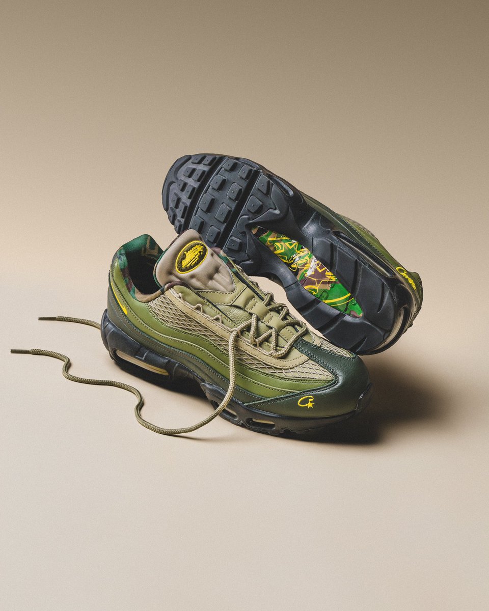Corteiz x Nike Air Max 95
So incredibly well done.