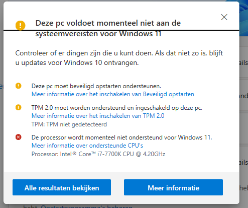 EncoConsento's tweet photo. @Windows @windowsdev So after chatting to support I basically learned that I can throw away my pc in 2026  because of the unsupported windows 11 specs. RIP my money cause pc's are still way over priced. https://t.co/XntPjcnp49