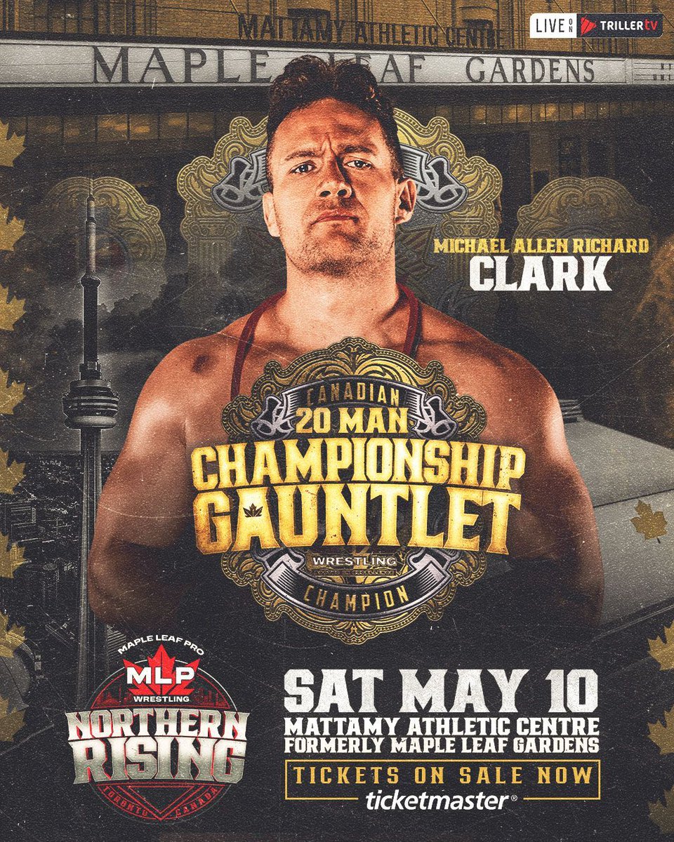 A star of Western Canada, at #MLPMayhem, Michael Allen Richard Clark came to Windsor and made a big splash in two hellacious matches, including a streetfight against PCO! Now the leader of @TeamFlexAppeal is returning to MLP with a shot at greatness, as he enters the 20 Man
