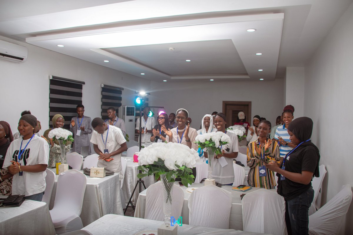 Khaptainkhad's tweet photo. Co-organised WTM Lokoja's IWD @WTMLokoja  celebration last Saturday.

Moments like this remind me how powerful small, consistent efforts can be.

Still skilling up. Still building. Still curious. 💫
#WTMLokojaIWD25 #WomenInTech #WTMLokoja https://t.co/Xq6ZvEeQcD