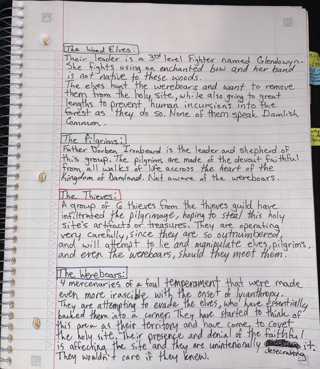 Probably the most helpful aspect of Brozer was how it centered factions. Reading that and going back to the 1e Monster Manual, I finally made the connection about what it means to run into 20-200 Elves: the MM is a *faction generator* in that same vein.

Going by the DMG rules