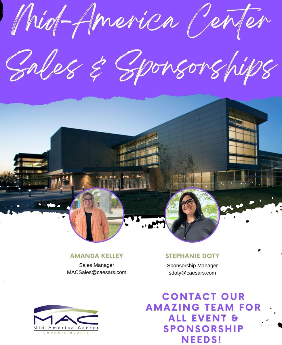 Looking to host an unforgettable event or explore exciting sponsorship opportunities at the MAC? We're here to provide you with all the information &amp; support you need to make your experience exceptional. Reach out to our team today! 🤩 
Learn more here: bit.ly/3tDRRIX