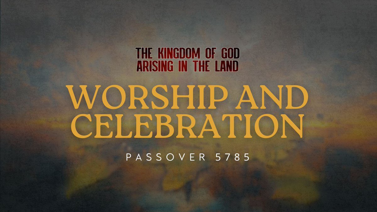 gziofficial's tweet photo. Join us for Passover 5785 for our next session - Worship and Celebration!
Stream here GZI TV - https://t.co/f7vsGL3xq3

Stream on our website - https://t.co/KrBrxQuUmv https://t.co/GLVmPWdW5q