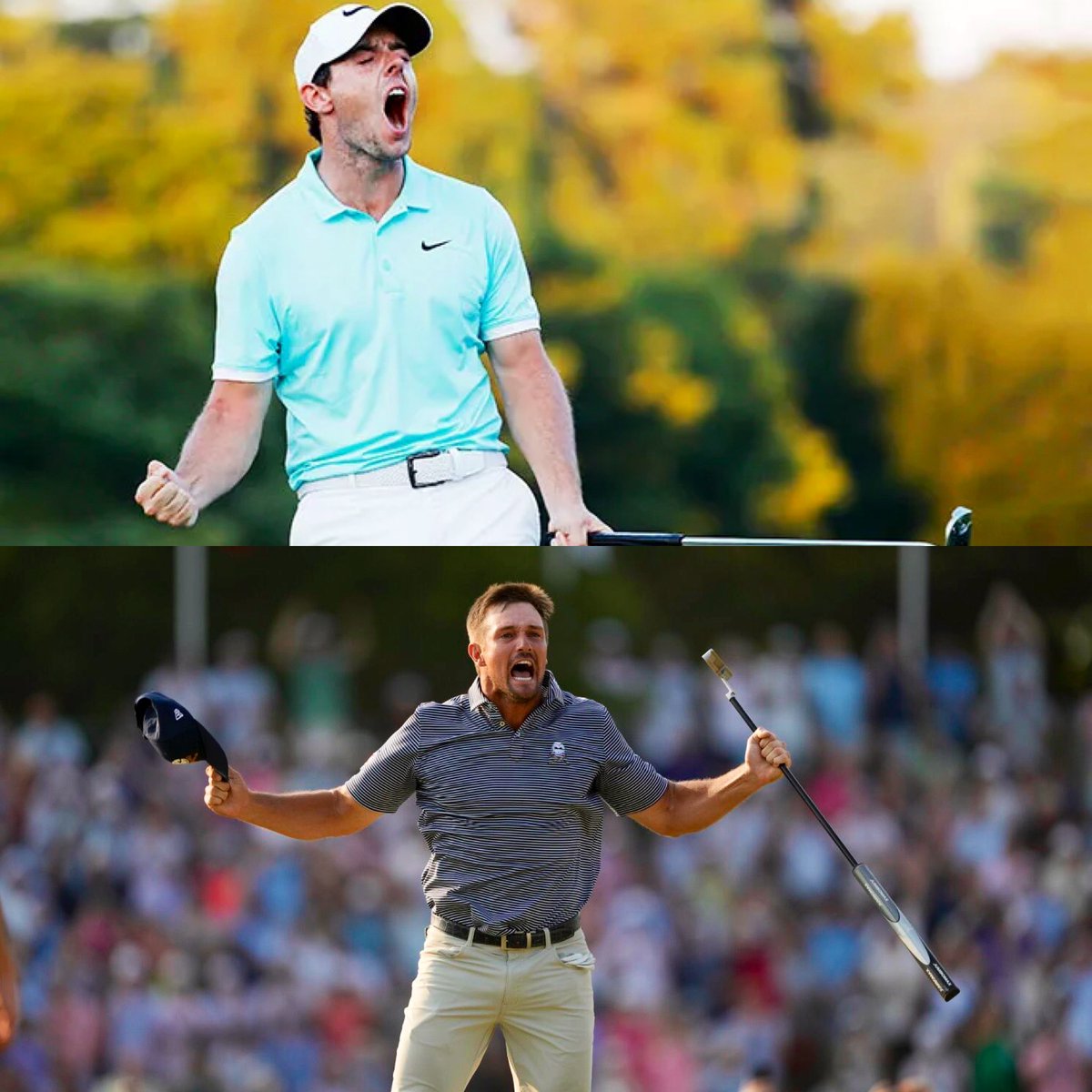 🚨 A gift for golf fans everywhere. ⛳️

Rory McIlroy 🆚. Bryson DeChambeau for the first time ever at a major.

The final grouping is set for Sunday at The Masters. Who you got?