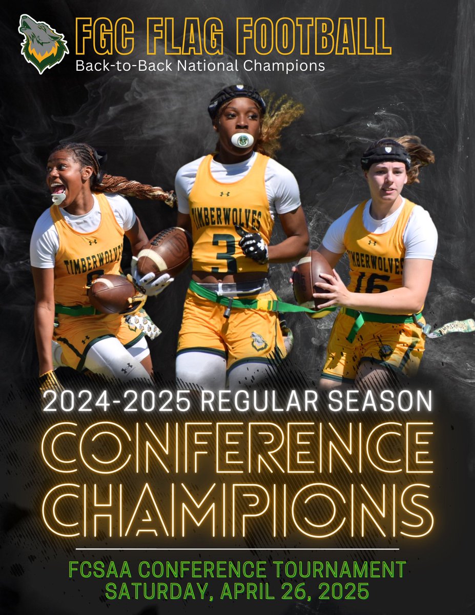 The Wolves secured the regular season FCSSA conference title with a win over Pasco-Hernando today and in turn locked up the #1 seed for the conference tournament on Saturday 4/26/25!