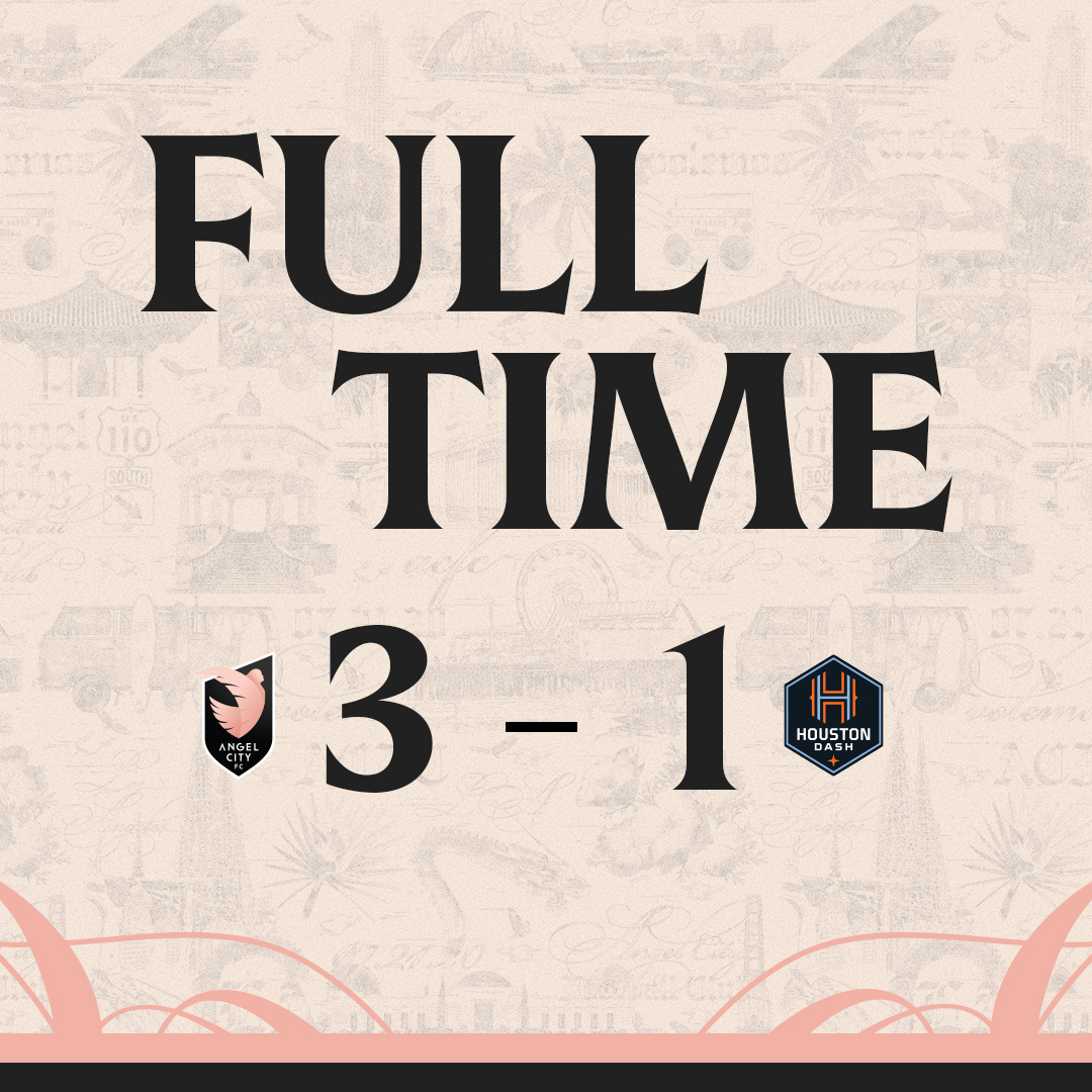 Houston, we were a problem 😎 Next up #LAvGFC at @bmostadium.

#Volemos | #NWSL | #HOUvLA 1 - 3 | #AngelCityFC