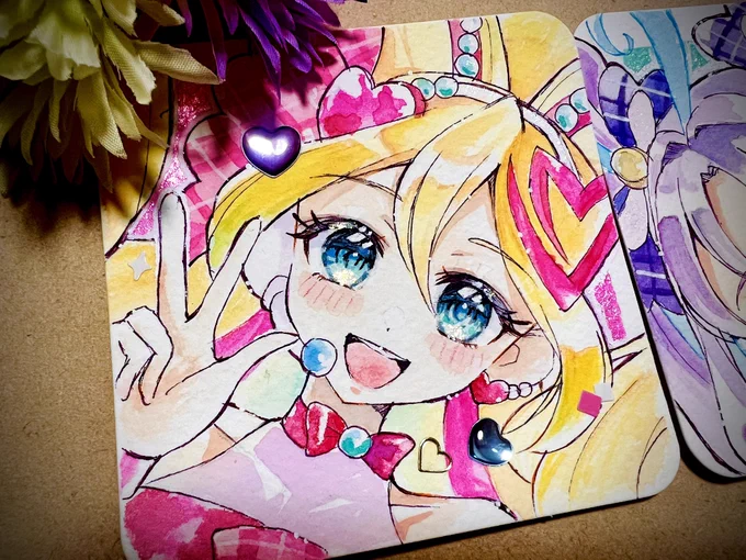 ①キュアアイドル ②キュアキュンキュン