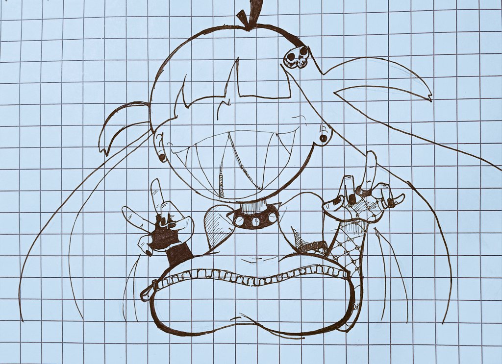 Wip ✍️
(Porque siempre los dibujos lindos los hago en cuadernos casuales? 🥲)
.
.
.
#OC #art #anime #lineart