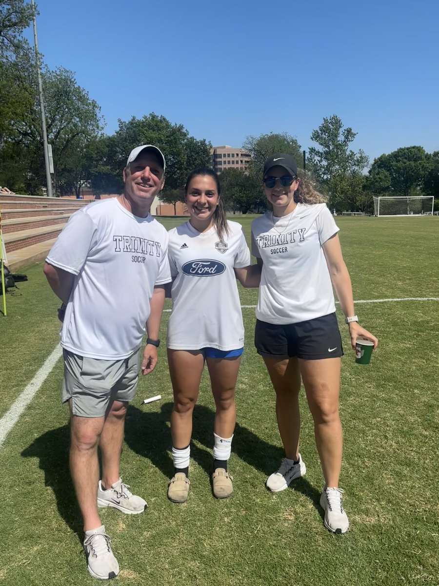 Bella⚽️ (@bellasurf01) on Twitter photo Thank you <a href="/TUWSOCCoach/">Dylan Harrison</a> & <a href="/spencervaldesp/">Spencer Valdespino</a> for a great ID Camp today! I appreciate the invitation and opportunity to see the campus and learn more about <a href="/TUWSoccer/">Trinity Soccer</a> - Go Tigers!!
<a href="/Prep1USA/">PREP1</a> Thank you <a href="/TUWSOCCoach/">Dylan Harrison</a> & <a href="/spencervaldesp/">Spencer Valdespino</a> for a great ID Camp today! I appreciate the invitation and opportunity to see the campus and learn more about <a href="/TUWSoccer/">Trinity Soccer</a> - Go Tigers!!
<a href="/Prep1USA/">PREP1</a>