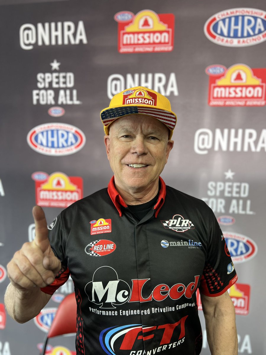 What a great day! This is our second Number one qualifier and first one this season! Qualifying No. 1 going into race day gives us a lot of momentum. We’re looking forward to going rounds tomorrow and trying to take the win here in Las Vegas! Qualified P1 #Vegas4WideNats