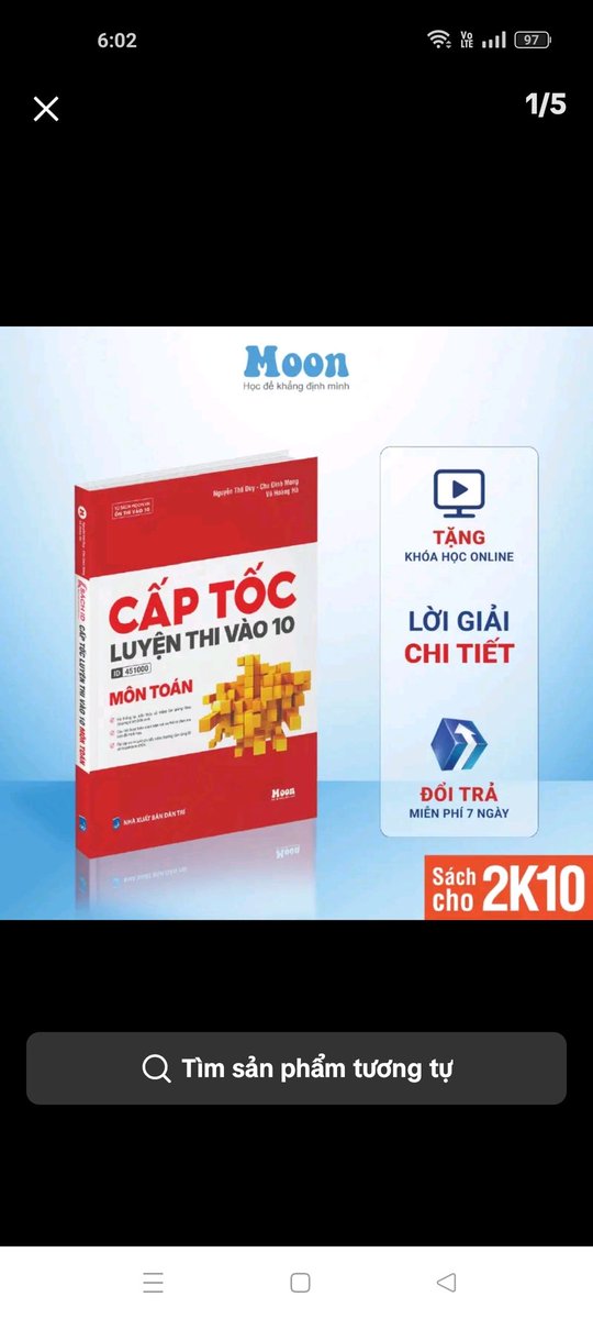 haidang939's tweet photo. Cấp tốc ôn thi vào 10 môn Toán?
Sách luyện thi siêu tốc – tổng hợp kiến thức, dạng bài trọng tâm, mẹo giải nhanh!
Học nhanh – Nhớ lâu – Tăng điểm vượt bậc!
https://t.co/OnEPi3tWaO

#luyenthivaolop10 #onthimonToan #sachonthi #captocvaodai #hoctoanhiệuquả https://t.co/ZbpeHicpUO