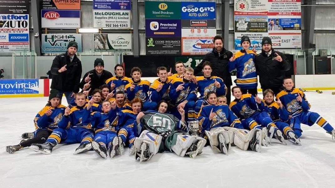 HockeyPEI's tweet photo. Best of luck to our Regional Representatives in Atlantic Championship medal games tomorrow!

GOING FOR GOLD 🥇
•U13 AAA Pownal Red Devils
•U13 AAA Mid Isle Wildcats

GOING FOR BRONZE 🥉
•U15 Major Prince County Warriors
•U15 AAA Female Central Storm

#PEIProud | #BannerSzn🏆 https://t.co/eErWVLjOe9