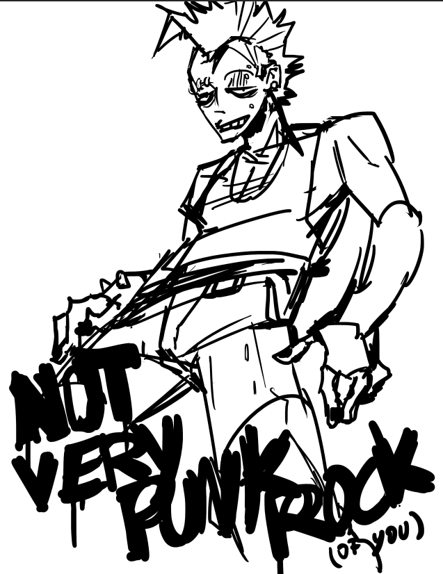 Dont have time for anything but I sketched a little