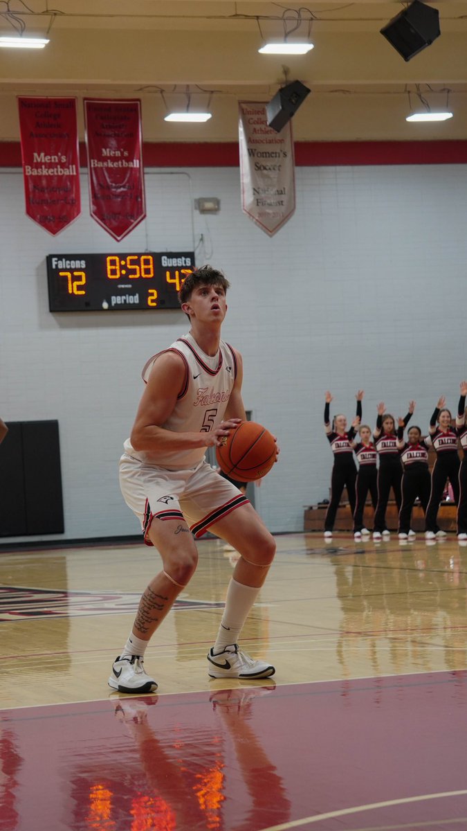 Now available:
(Florida College - NAIA)
-6’7 / 210
-7.1 PTS / 4.4 REB / 1.2 AST
-46.2% 3PT
-63.2% FG
-4.0 GPA (24-25)
-1 year of eligibility for D2 or NAIA