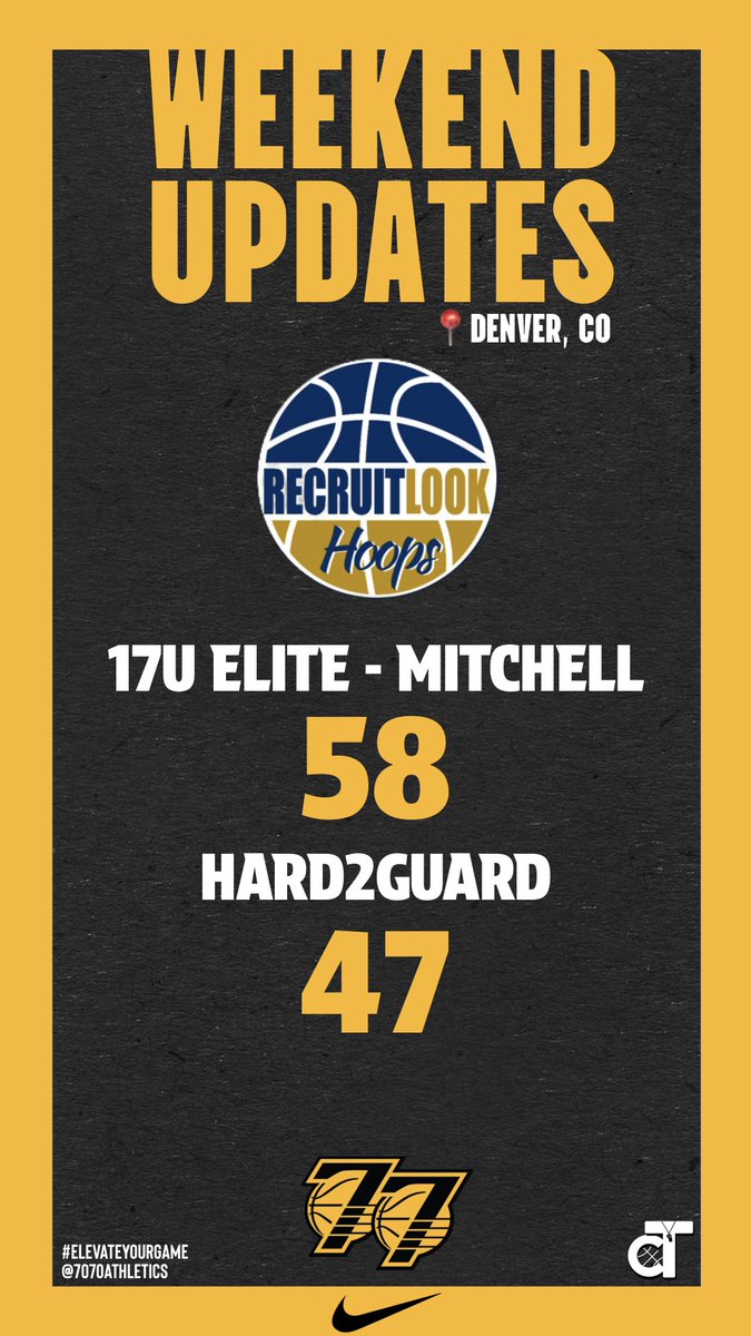 Weekend Update from <a href="/RL_Hoops/">RecruitLook Hoops</a> Denver Showcase‼️

#ElevateYourGame | #WeComin | #LoyalToTheSprings