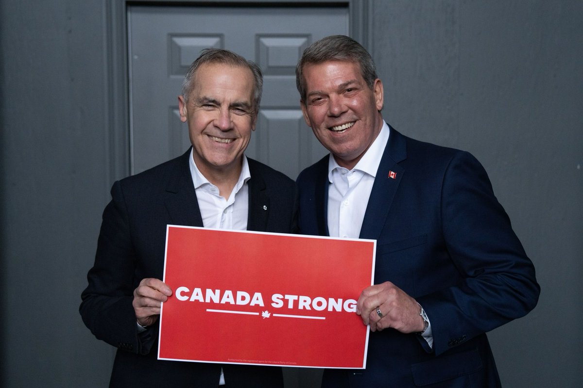 Canada Strong with <a href="/MarkJCarney/">Mark Carney</a> — building a better future together. 🇨🇦