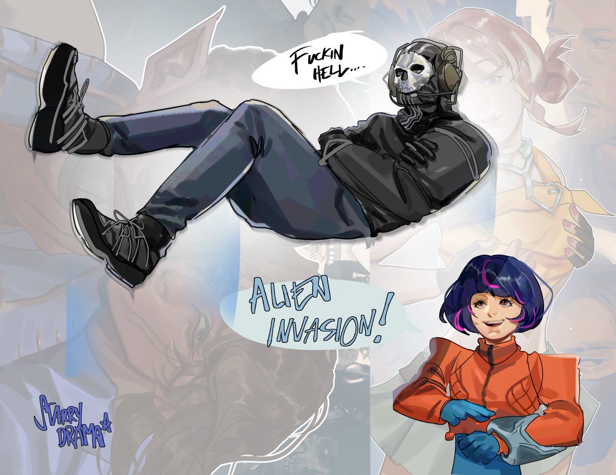 StarryDrama's tweet image. more of these two, i also played alot of normalwatch

#overwatch2 #mw2