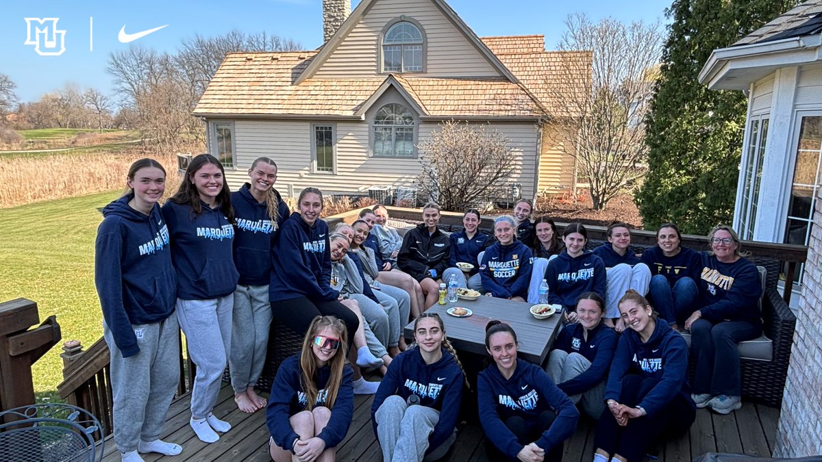 We are so grateful for such an amazing support system. Huge thank you goes to The Fix family for opening up their home for a post game meal and hangout. 

#WeAreMarquette
