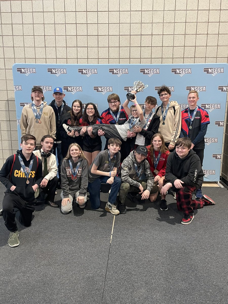 #TrojanEsports wins the Division 2 <a href="/NSeSA_esports/">Nebraska Schools eSports Association</a> overall cup.