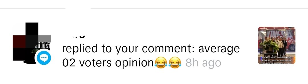 the worst insult ever. lagi ngesarkas malah dikira 02 voter beneran dayummm............... 💀💀💀💀