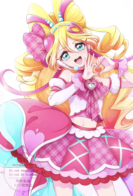 みんながキラッキランランな1日になりますようにキュアアイドル #precure 