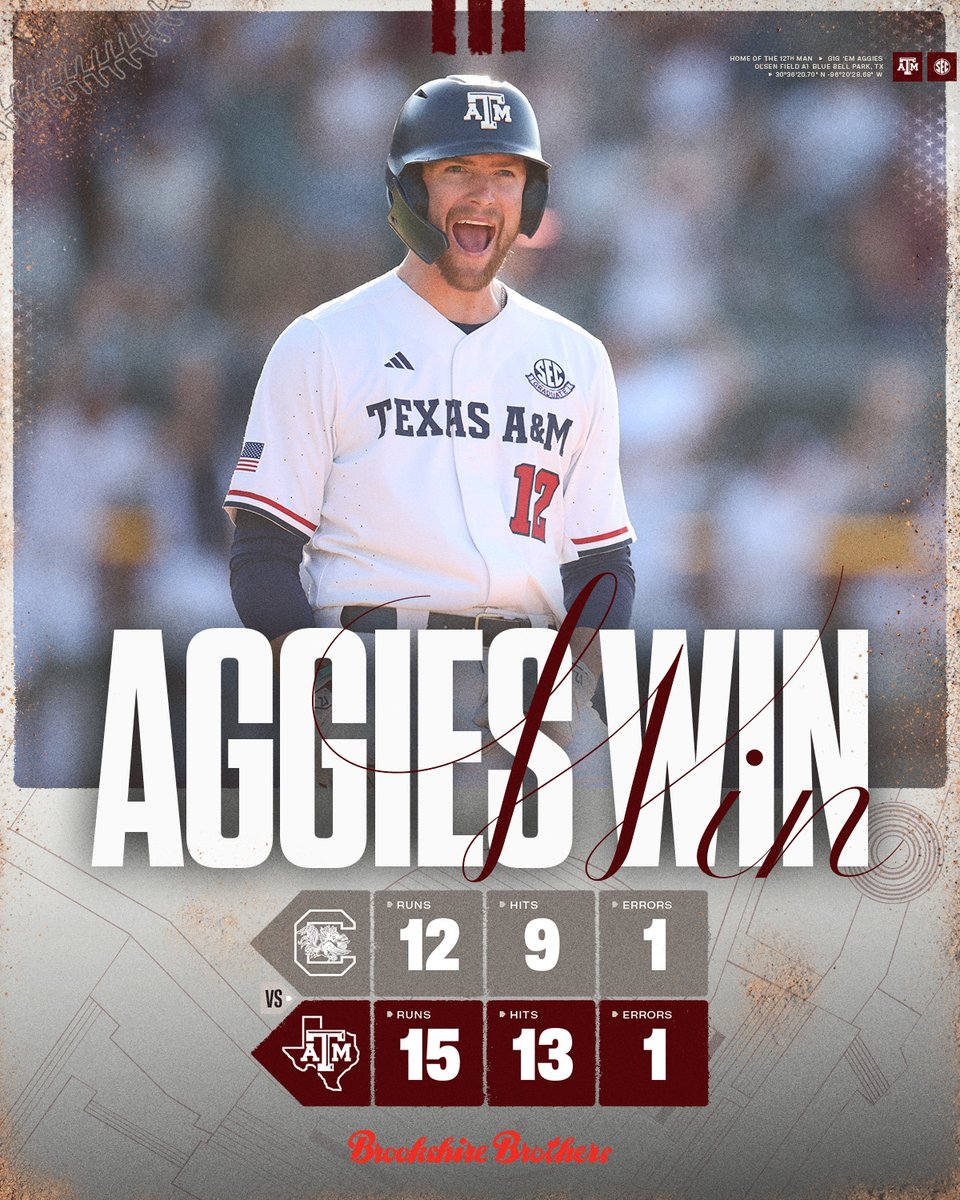 Never seen 'em quit.

#GigEm | <a href="/BrookshireBros/">Brookshire Brothers</a>