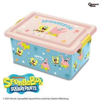 スポンジボブ』の キュートなコンテナBOXが登場したよ！サクッと軽い
