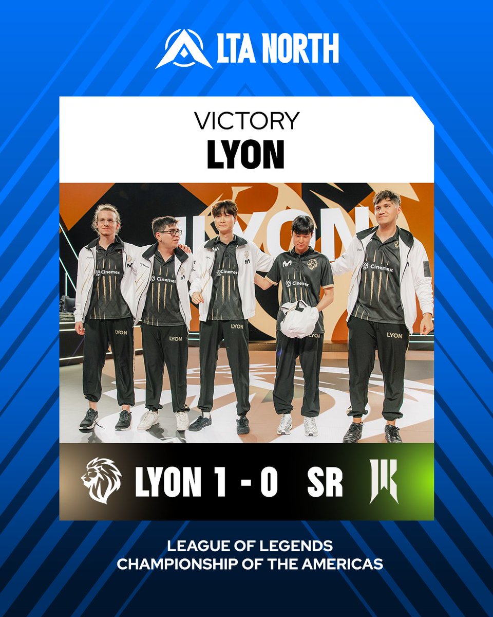 Three. And. Zero.

#LYONWIN / #LTANorth