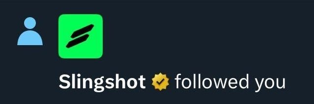 Slingshot tweet media