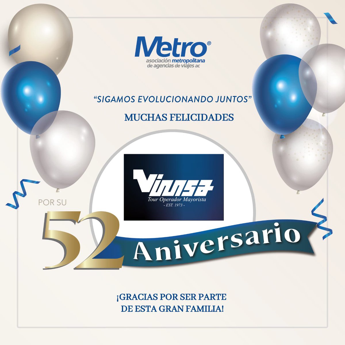 Durante 5 décadas y 3 generaciones, la empresa que fundó mi Padre, no solo nos ha llenado de retos, bienestar y grandes satisfacciones, también nos ha dado la oportunidad de ganar grandes amigos (as), clientes, colegas de trabajo y aliados comerciales…
👇