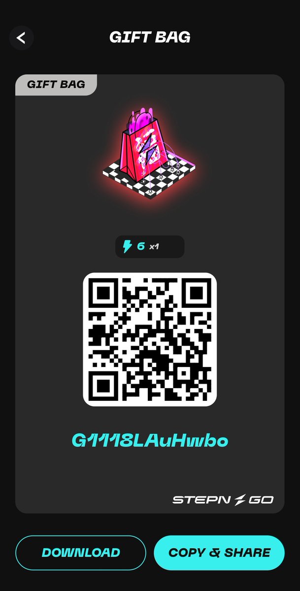 fadeffort96's tweet photo. 스테픈GO ✨️🏃🏻♂️➡️=👟=👟
G1118LAuHwbo
ㅡㅡㅡㅡㅡㅡ★
1. Enter code --> G1118LAuHwbo
2. Only 10 minutes per day. Earn locked GGT tokens
3. Purchase your first sneaker & unlocked GGT
#STEPNGO #stepngoactivationcode #stepngogiftbag #giftbag #activationcode #stepngocode #스테픈고 https://t.co/jsVwsZgfqQ