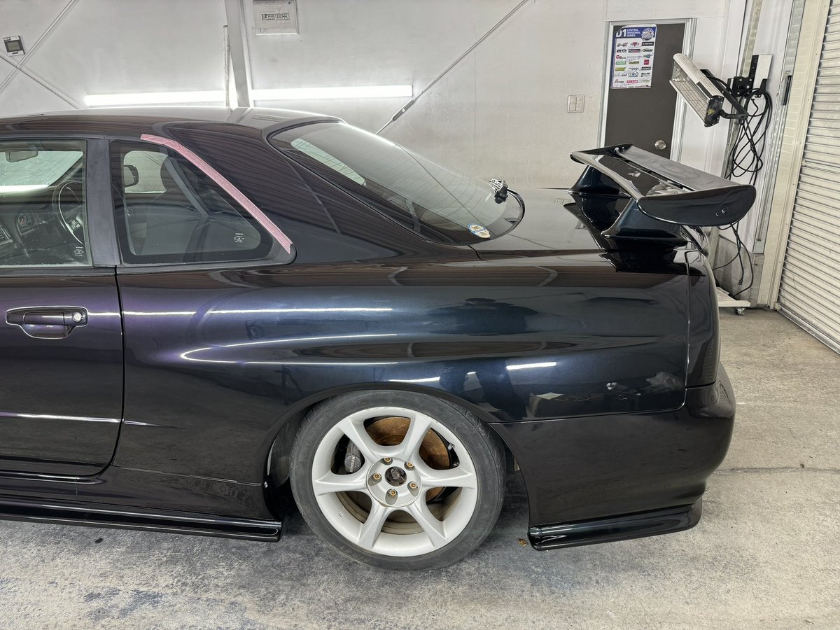 Manji_Racing's tweet photo. ER34→フルボディキット施工

ミッドナイトパープルⅢ全塗装

もう少しで完成します🔥 https://t.co/KNaJvhzSkB