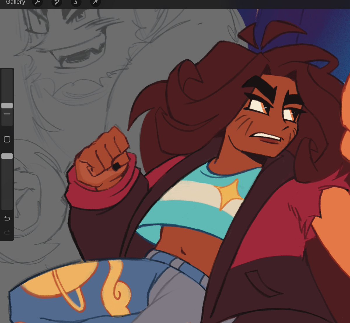 Arribaamoeba's tweet image. OSAS Wip~
Corette is so beautiful ;-;;