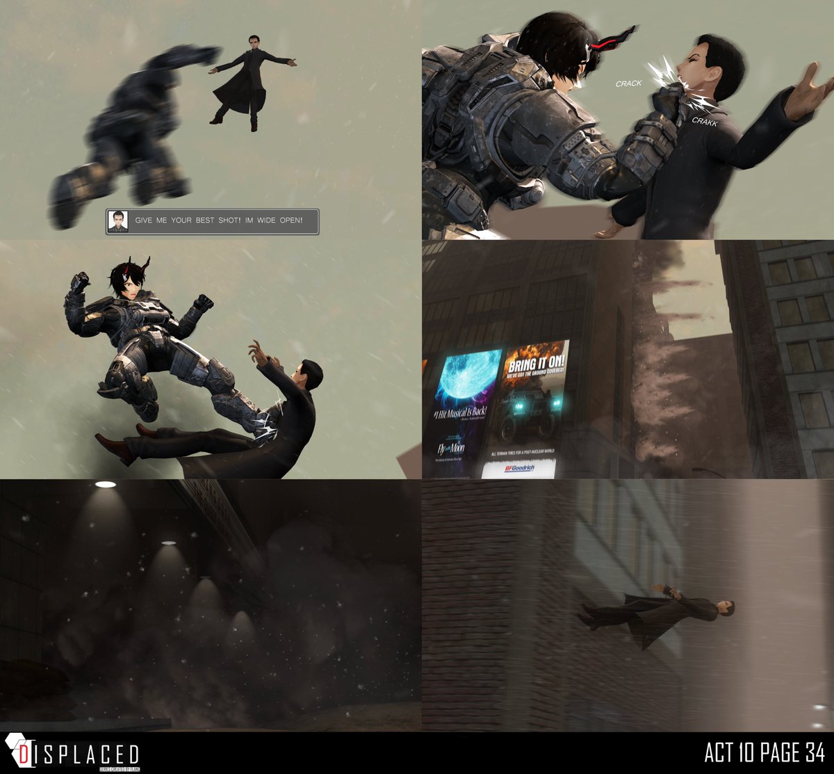 FlancSteam's tweet photo. ACT - 10 PAGES 31 - 34
#OC #Comic #DisplacedSeries https://t.co/6SAgHCROlC