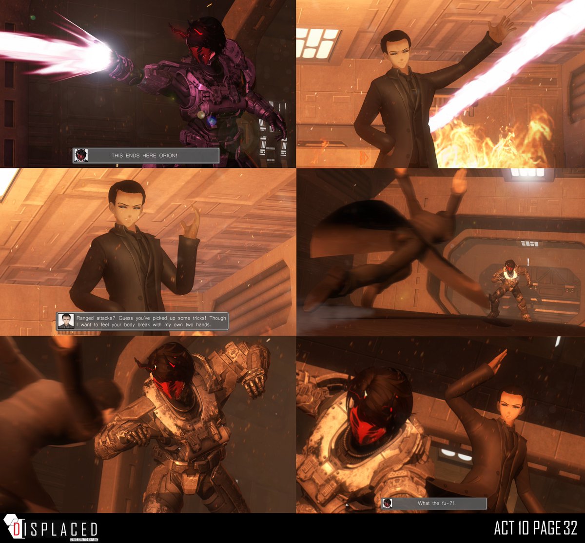 FlancSteam's tweet photo. ACT - 10 PAGES 31 - 34
#OC #Comic #DisplacedSeries https://t.co/6SAgHCROlC