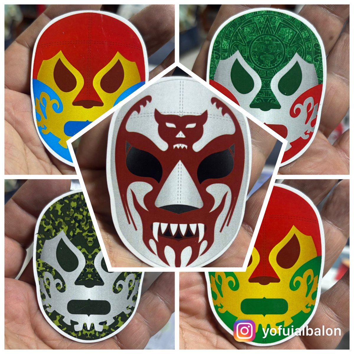 yofuialbalon's tweet photo. Listos los nuevos imanes de la #LuchaLibre #MilMascaras #Canek 😎🤟🏼 https://t.co/YNZHJYcNkY