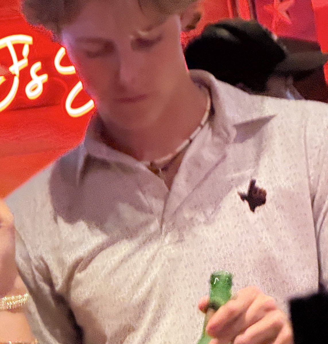 DingerGod's tweet image. Buddy take the choker off #cuck #shrink