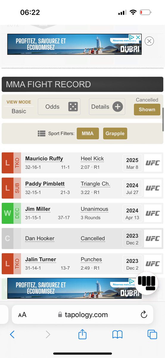 MMA TIME tweet media